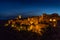 Breathtaking evening scenery at the Museum of Palazzo Orsini in Italy