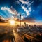 Breathtaking image showcasing Johannesburg's iconic landmarks and vibrant culture