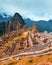 Breathtaking landscape of ancient majestic Machu Picchu city