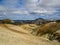 Breathtaking landscape of Landmannalaugar geothermal region with Blahnukur mountain and rhyolite around, South Iceland