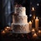 Breathtaking Masterpiece Wedding Cake, Showcasing Exemplary Artistry, Commemorating a Lifetime of Love