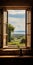 Breathtaking Mediterranean Landscape: A Window To Tuscany\\\'s Beauty