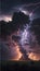 Breathtaking Moment of Lightning Striking a Tree Witness the Power Nature\\\'s Fury in this Striking Visual.\\\