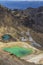 Breathtaking panorama landscape view of Tongariro Alpine Crossing, New Zealand