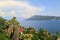 breathtaking spectacular view of the Boka-Kotorska bay from the