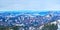 Breathtaking view from Alberfeldkogel Mount, Salzkammergut, Austria