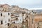 Breathtaking view of the ancient town of Matera, southern Italy.