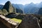 Breathtaking view of the beautiful mountains of Machu Picchu captured in Peru