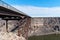 Breathtaking view of the bridge, Snake River Canyon, Idaho