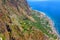 Breathtaking view from the cliff on Madalena do Mar, Madeira