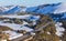 Breathtaking view from Dalsnibba, Norway, overlooks 1500 meter above sealevel