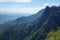 Breathtaking view from the edge of the Usambara Mountain Plateau, Lushoto