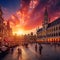 Breathtaking view of Grand Place in Brussels with medieval architecture and vibrant city atmosphere