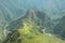 Breathtaking view from Machu Picchu mountain.