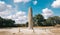 Breathtaking view of Menhir dos Almendres, Evora, Portugal