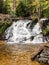 Breathtaking view of Morgan Falls in Michigan