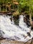 Breathtaking view of Morgan Falls in Michigan