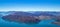 Breathtaking view over lake Wanaka - Roys Peak in New Zealand