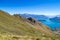 Breathtaking view over Mount Aspiring National Park - Roys Peak in New Zealand