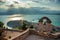 Breathtaking View from Palamidi Castle on the City of Nafplio