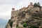 Breathtaking view to Monastery of Varlaam, Meteora, Kalabaka, Greece