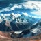 Breathtaking winter landscape in Zakopane Poland with snowy mountains