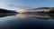 Brecon beacons mountain and lake