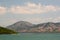 Breeding of mediterranean mussels in Lake Butrint. Saranda. Vlore county. Albania