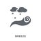 Breeze icon from Weather collection.