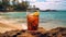 Breezy Delight: Non-Alcoholic Refreshment by the Beach