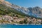 Brela Village, Sea And Biokovo-Makarska,Croatia