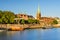 Bremen in evening light, Germany