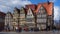 Bremen, Germany, Market square with statue