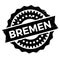 Bremen stamp rubber grunge