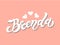 Brenda. Woman`s name. Hand drawn lettering