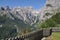 Brenta Dolomites with view point, Alto Adige, Italy