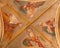 BRESCIA, ITALY, 2016: The ceiling fresco of Four Evangelists in Chiesa di San Pietro in Olvieto (St. Barbara chapel)