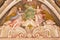 BRESCIA, ITALY, 2016: The fresco of cardinal virtue of Love in Chiesa di Santa Maria della Carita