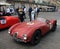 Brescia/Italy - May 17, 2017: Alfa Romeo classic car in Brescia for the start of the Mille Miglia race