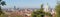 BRESCIA, ITALY - MAY 21, 2016: The panorama of Brescia with the cupola of Duomo in morning light