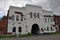 Brest, Belarus. The inner facade of the Kholmsky Gate of the citadel of the Brest Fortress. Memorial complex Brest Fortress