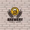 Brewery Logo. Vector Illustration