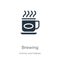 Brewing icon vector. Trendy flat brewing icon from activity and hobbies collection isolated on white background. Vector