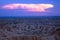 Brewing Storm Clouds In Badlands, South Dakota