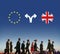 Brexit Bremain UK EU Referendum Concept