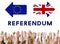 Brexit Britain Leave European Union Quit Referendum Concept