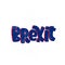 Brexit, Britannia lettering