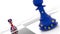 Brexit pawn chess great britain europe - 3d rendering