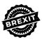 Brexit stamp rubber grunge