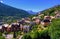 Briancon town in Alpes mountains, Provence, France